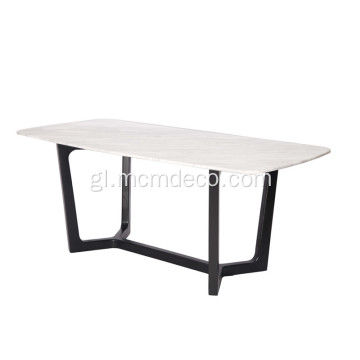 Mesa de comedor moderna de mármore Concorde